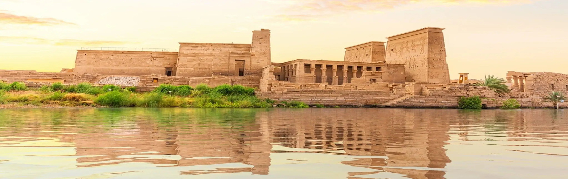 Philae Tempel, Staudamm und die Steinbrüche von Assuan