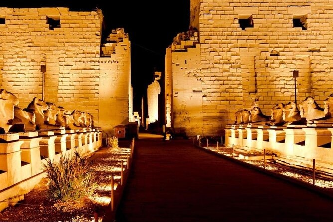 Karnak Tempel Lichtshow Deutsch